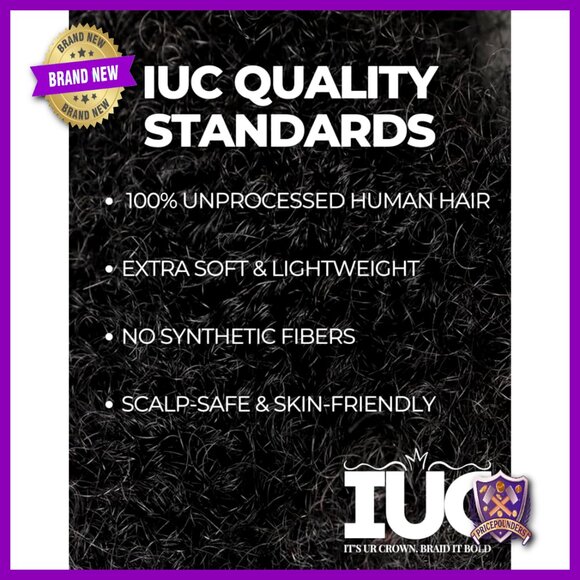 4C Afro Kinky Curly Human Hair Bundle 16 Inch 50g for Braiding Twists main image 4